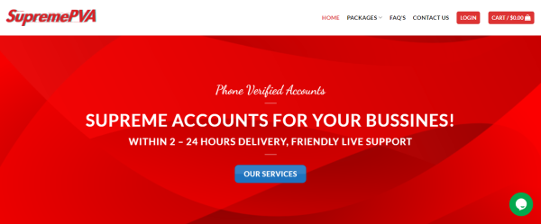 SupremePVA- Sites to Buy Gmail Accounts 