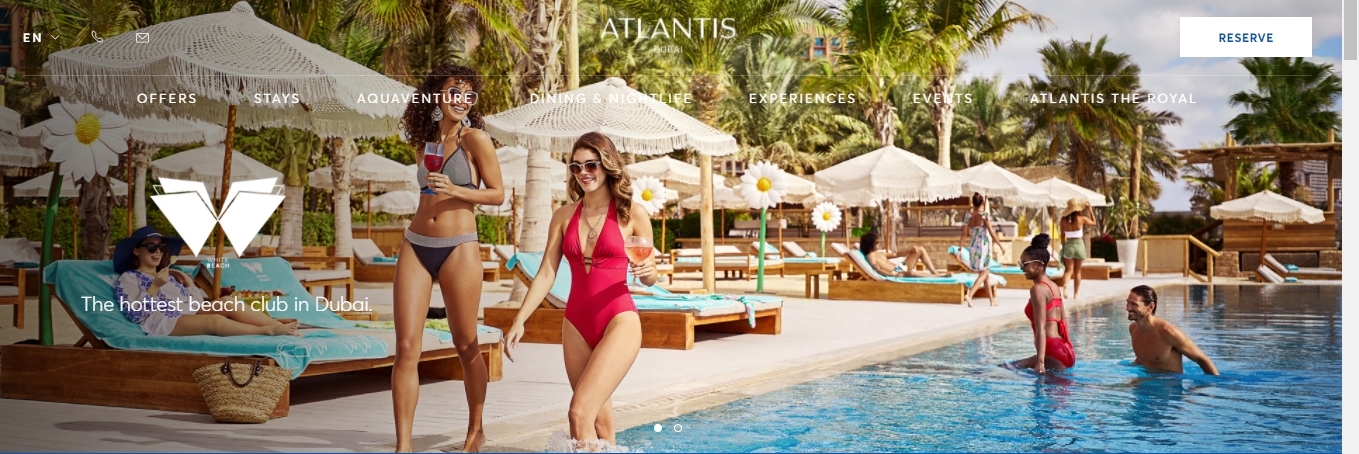 White Beach Atlantis-beach clubs in dubai