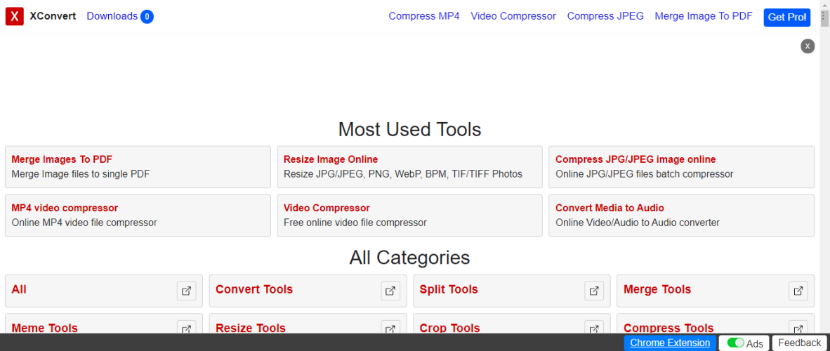 XConvert - Discord Video Compressors