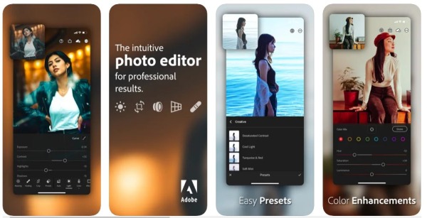 Adobe Lightroom Photo Editor- Instagram Photo Editing App