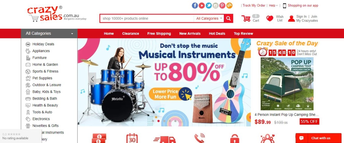 Crazysales - Liquidation Stores In Perth 