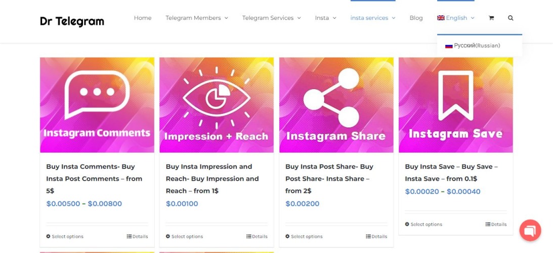 Dr. Telegram - Buy Instagram Story Poll Votes