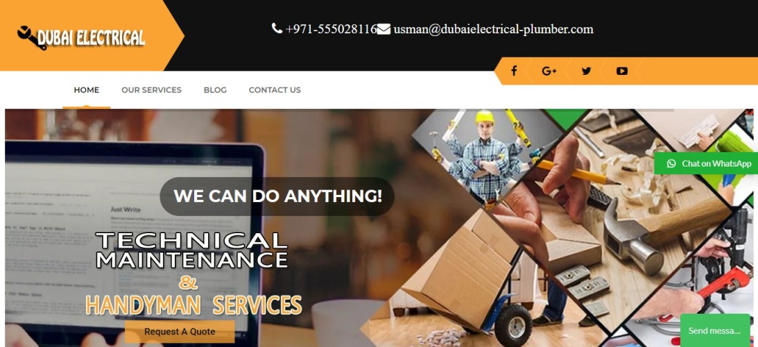 Dubai Electrical-Plumber-plumbing services in Dubai