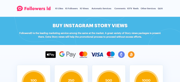 Followers ID - Buy Instagram Story Poll Votes