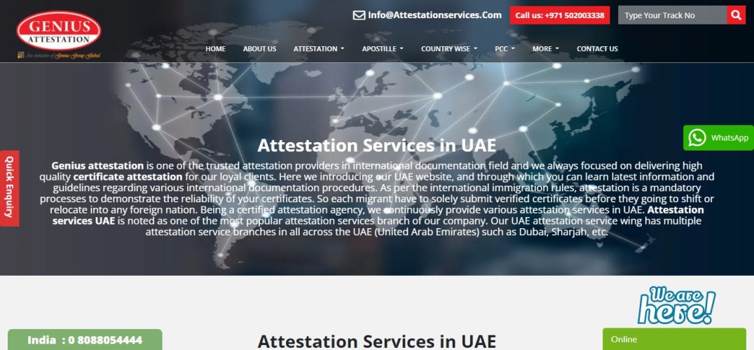 Genius Attestation & Apostille Services Dubai