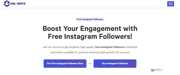 Mr. Insta: Buy Instagram Followers with Bitcoin