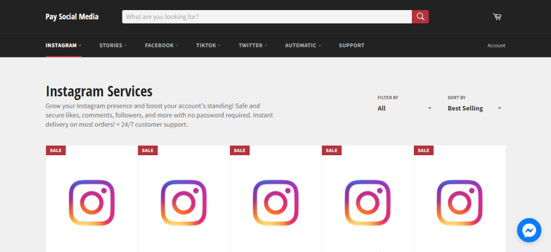 Pay Social Media