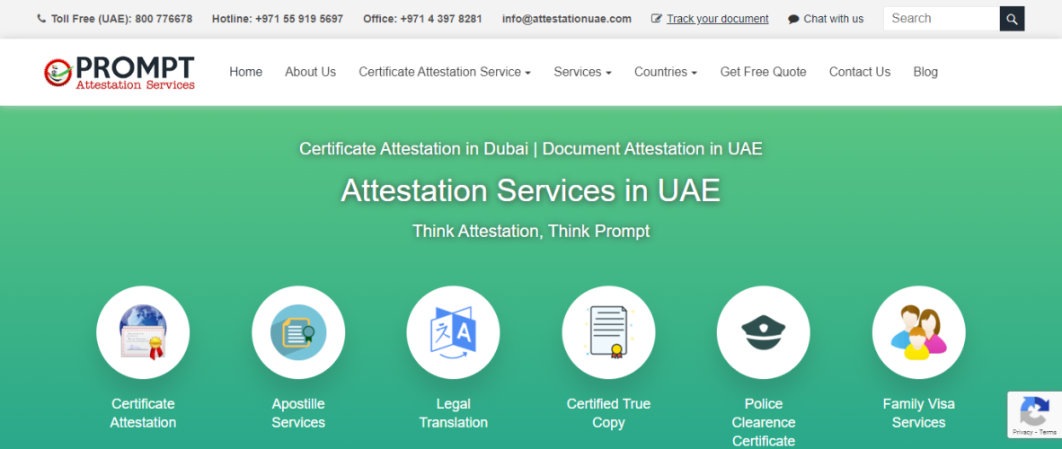 Prompt Attestation Services