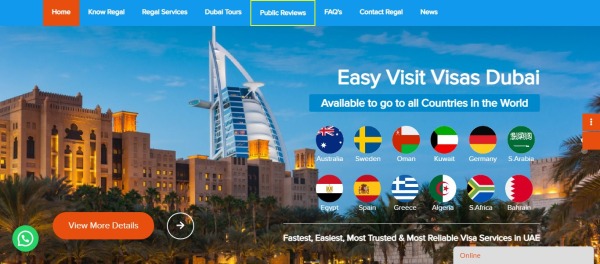 Regal Tours-Travel Agency in Dubai