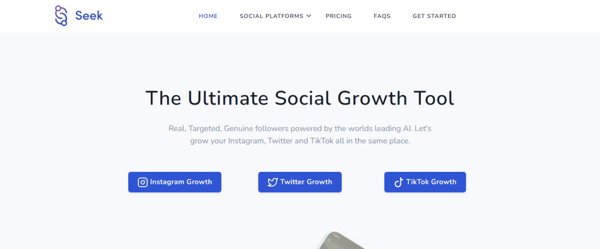 Seek Socially-tiktok followers apps