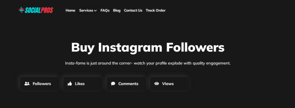 Socialpros: Buy Instagram Followers UK