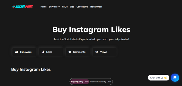 Socialpros.io: Buy Instagram Likes UK