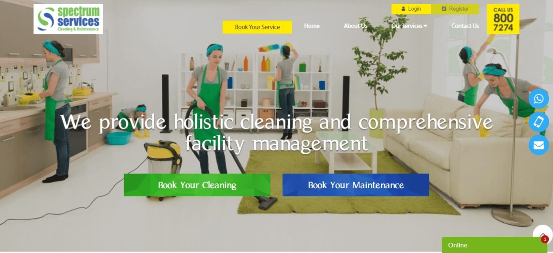 Spectrum Services Cleaning & Maintenance-plumbing services in Dubai