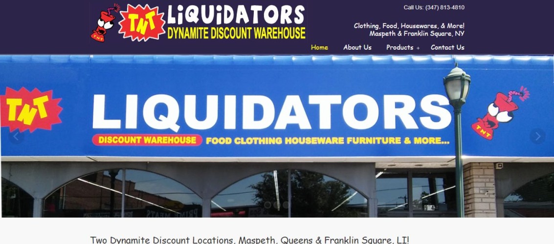 TNT Liquidators - Liquidation Stores in New York