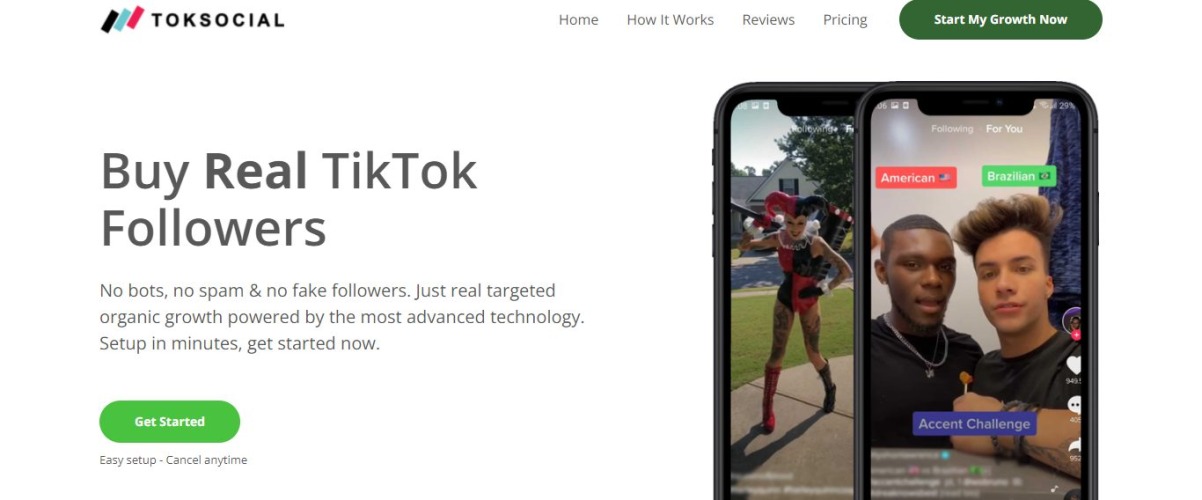 Toksocial - Tiktok bots 