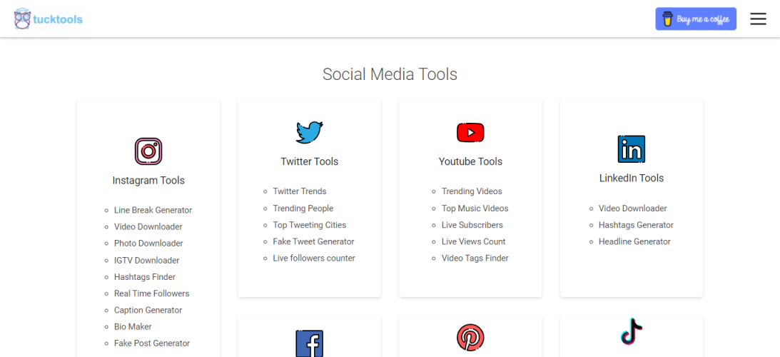 Tucktools - Instagram Live Statistics tools