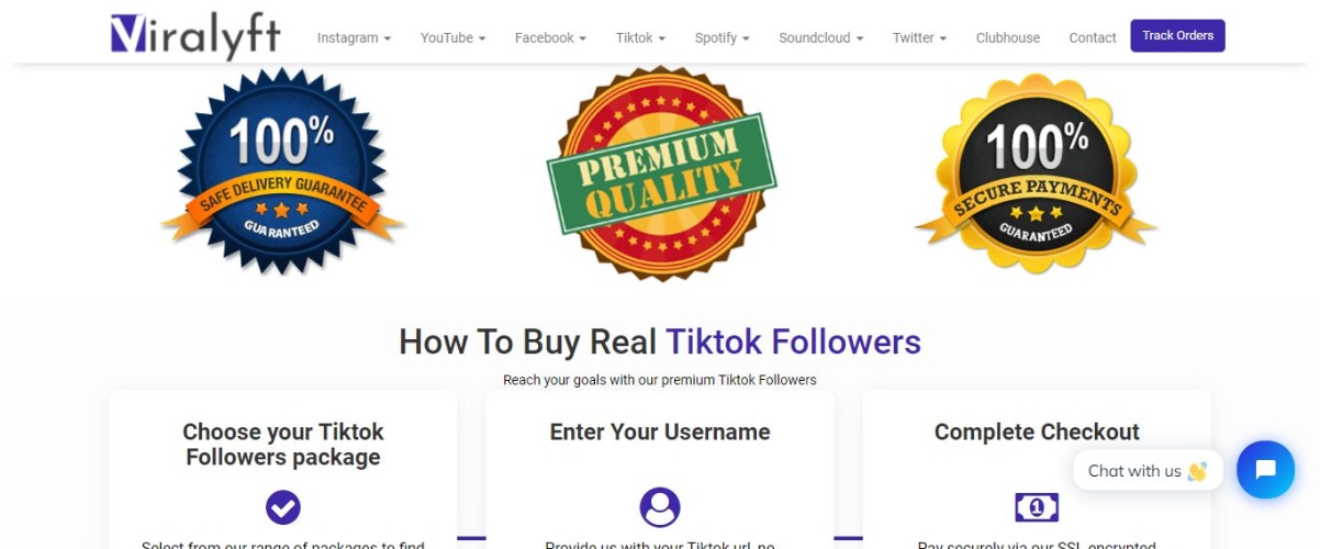  Viralyft-Buy TikTok Followers in UK