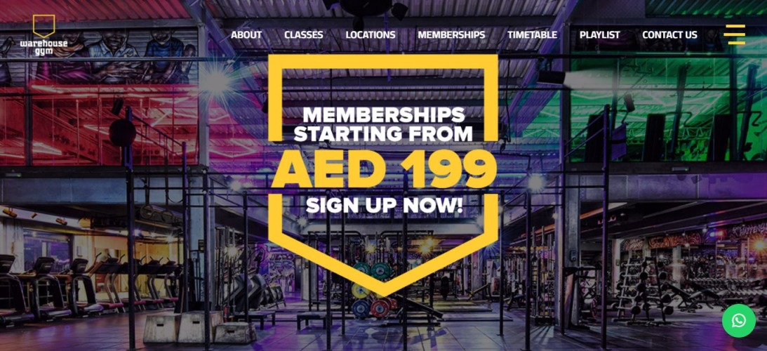 Warehouse gym-gym in Dubai