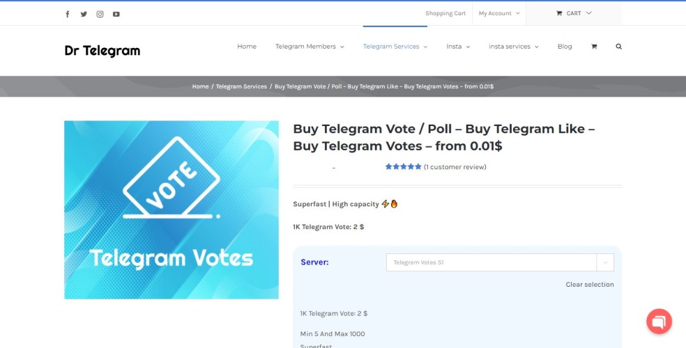 Dr Telegram: Buy Telegram Poll Votes