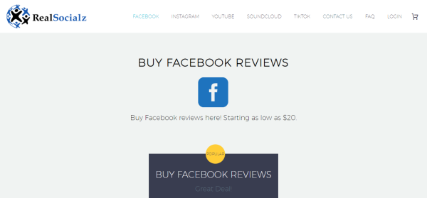 Real Socialz - Buy Facebook Reviews 