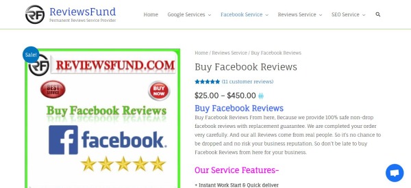 ReviewsFund - Buy Facebook Reviews