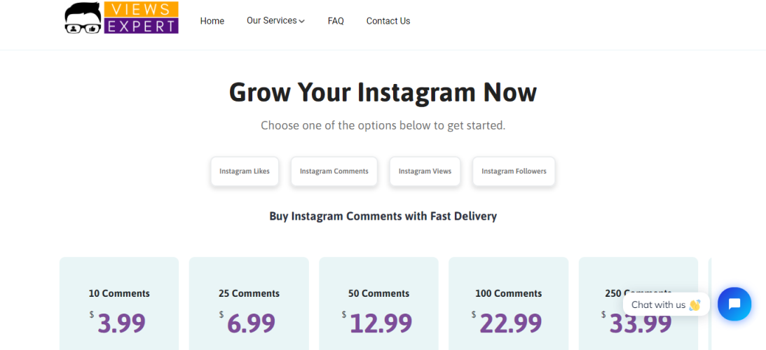 Viewsexpert - Buy Custom Instagram Comments