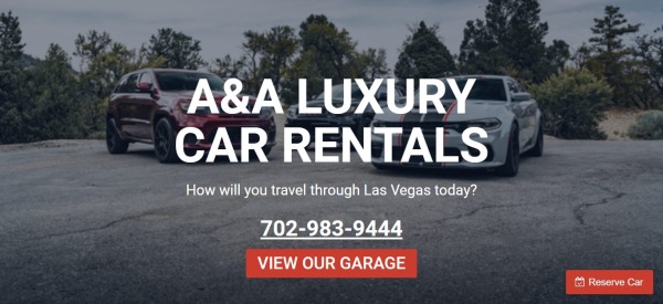 A & A Luxury Car Rentals - car rental in las Vegas
