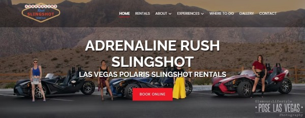 Adrenaline Rush Slingshot Rentals - car rental in las Vegas