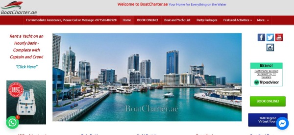 Boat Charter - boat rental Dubai