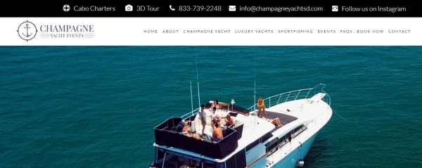 Champagne Yacht Events