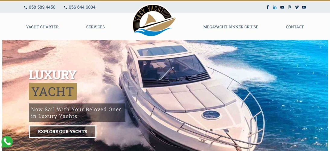 Easy Yacht - yacht rental dubai