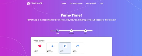 Fameshop - BUY TIKTOK LIVE VIEWS