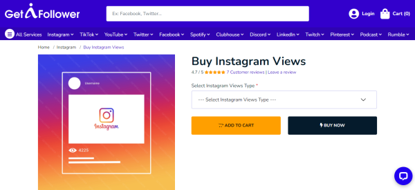 GetAFollower - BUY INSTAGRAM AUTO VIEWS