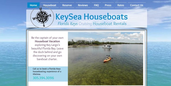 KeySea Cruising Houseboat Rentals - key largo boat rental