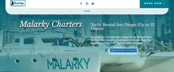 Malarky Charters - yacht rental san Diego