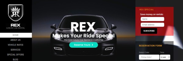 REX Luxury Car Rentals