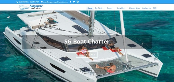 Singapore Yacht Charters - yacht rental singapore