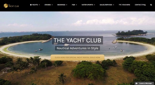 The Yacht Club - yacht rental singapore