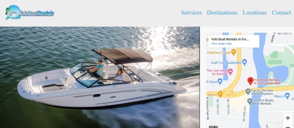 Yolo Boat rentals - yacht rental fort lauderdale