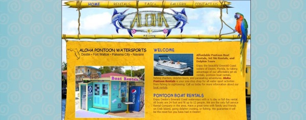 Aloha Pontoon Rentals - yacht rental Destin fl