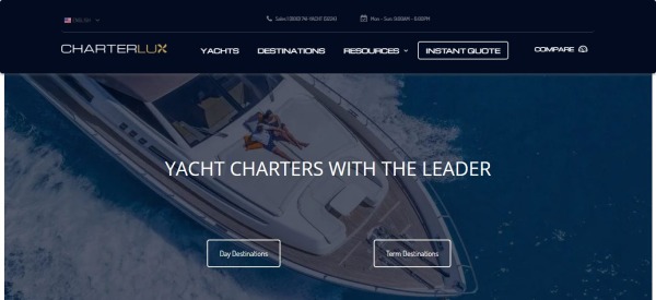 CharterLux - yacht rental Miami