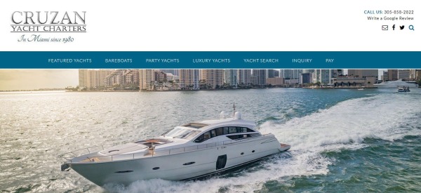 Cruzan Yacht Charters - yacht rental Miami
