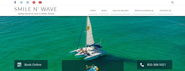 Smile-n-Wave Sailing Adventures - yacht rental Destin fl