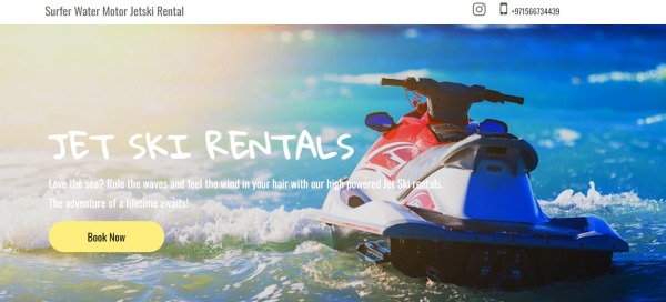 Surfer Jet Ski Rental 