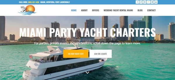 Water Fantaseas - yacht rental Miami