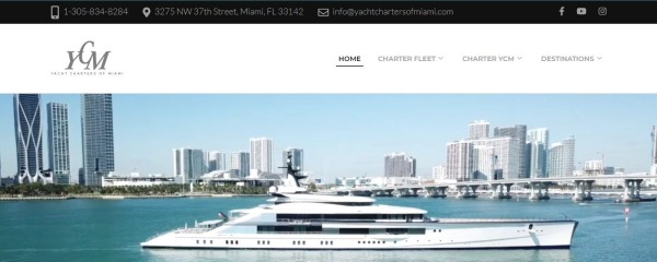 Yacht Charters in Miami, Inc