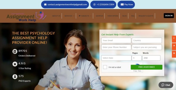 Assignment work help