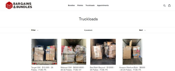 Bargains Bundles - Target Overstock pallets