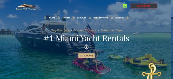 Miami VIP Yachts