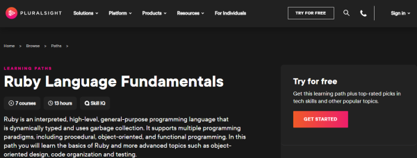 DELA DISCOUNT Pluralsight-600x228 What is Ruby Programming? 10 Best Ruby Programming Sites DELA DISCOUNT  